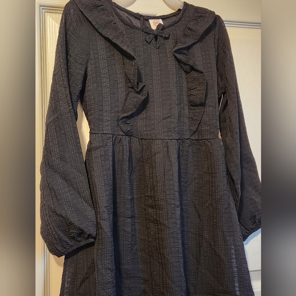 GIRLS RUFFLE DRESS, SZ M, NWT - Picture 2 of 7